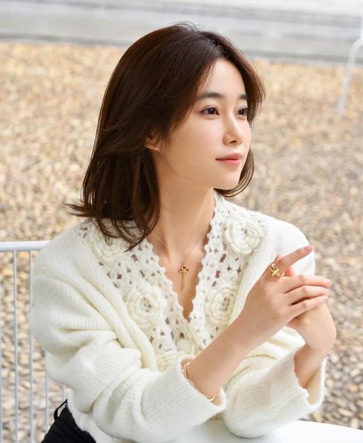 蒂F尼Tiffa*y鸢尾花红玛瑙钥匙项链 商品图2