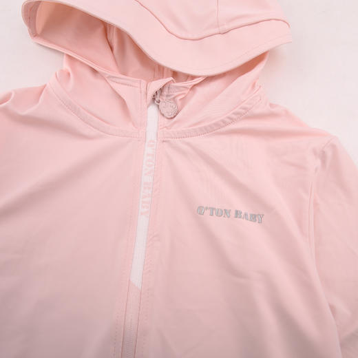 棉果果夏季新品粉色女童防晒冰感针织外套M222100424304 商品图2