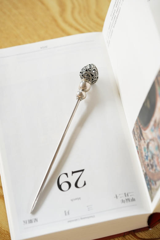 月历银｜团购开启·纯银发簪（泰国寄过来，一个月左右发货） 商品图5