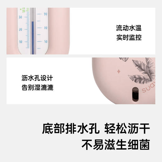 Suavinex苏维妮进口洗浴水温计新生婴儿宝宝沐浴洗澡测水温精准（颜色随机） 商品图2