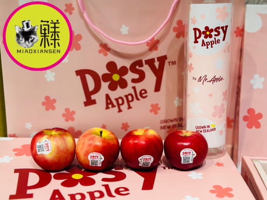 礼盒💝新西兰🇳🇿小花火箭苹果5桶×5枚 商品图1
