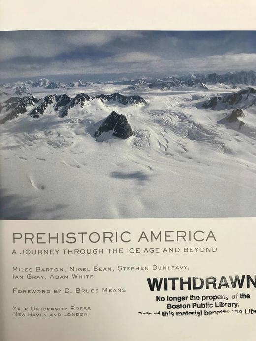 史前美国：穿越冰河时代及其后的旅程 约百幅插图 精装16开 商品图3