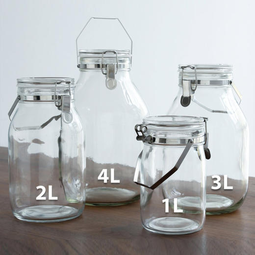 日本进口星硝密封罐|耐冷耐热，酿酒收纳好帮手|玻璃罐 商品图1