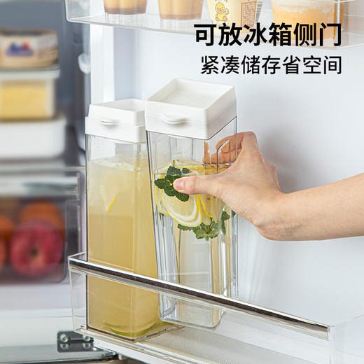 积分兑换 春夏家用大容量冷水壶冷泡壶 凉水饮料柠檬水壶 可入冰箱冷藏 商品图3