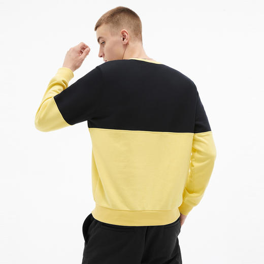 gxg jeans男装秋卫衣男潮牌ins撞色行星刺绣圆领休闲上衣 商品图2