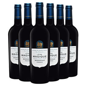 法国光之颂亿盛境系列波尔多红葡萄酒750ml*6