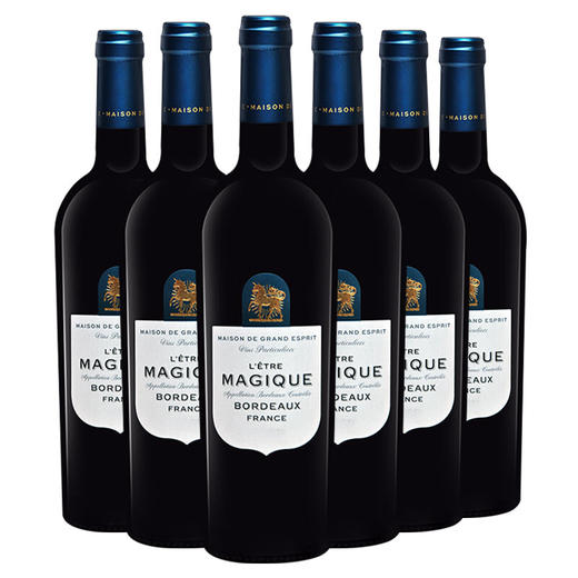 法国光之颂亿盛境系列波尔多红葡萄酒750ml*6 商品图0