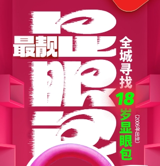 18周年庆 | 最靓显眼包 预约权限