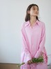 Vitatha番塔塔/23AW-TX05/休闲春樱粉长袖衬衫裙罩衫 商品缩略图3