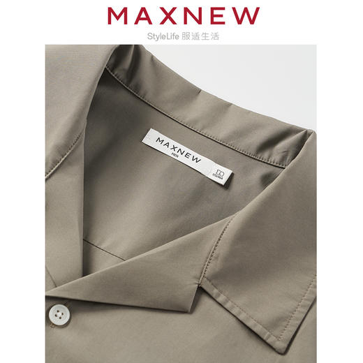 【衬衫】男装柔软舒适灵感古巴领衬衫 1N2111308 商品图2