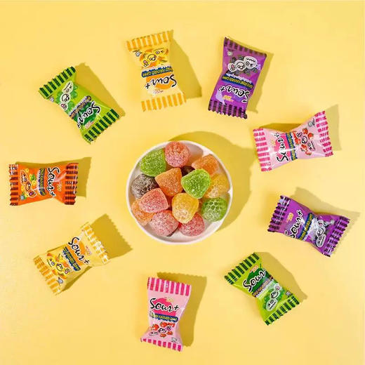 马来西亚lot100黑加仑酸味软糖66g 商品图2