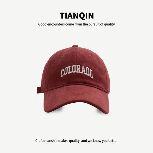 【透气防晒❗️户外棒球帽】男女生大头围，刺绣鸭舌帽，夏季防晒帽韩版遮阳帽，夏天户外棒球帽父亲节礼物新年礼盒年货礼盒 商品图1