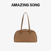 Amazing Song乙颂  枕头包 保龄球新款牛皮大容量单肩棒球包女 商品缩略图0
