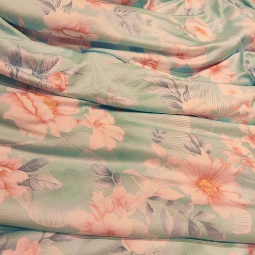 【6F】富安娜凉感抗菌夏被系列\清凉樱夏，蓝，牌牌价1180/1280，【会员节专享价】399/499 商品图2