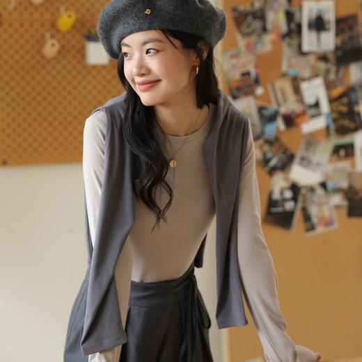 糯叽叽圆领打底衫 ，软糯亲肤感 把“舒适”穿在身【G】 商品图2