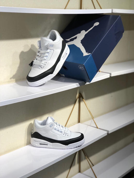 夏日特惠💰530 纯原版本 # Fragment Design x Air Jordan 3 藤原浩闪电联名 商品图8