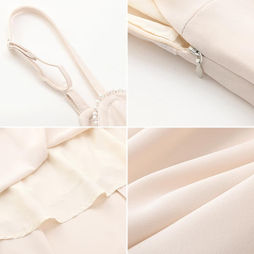 女装企领国风绣花盘扣款长袖小衫+长款吊带长裙S4212316 商品图2