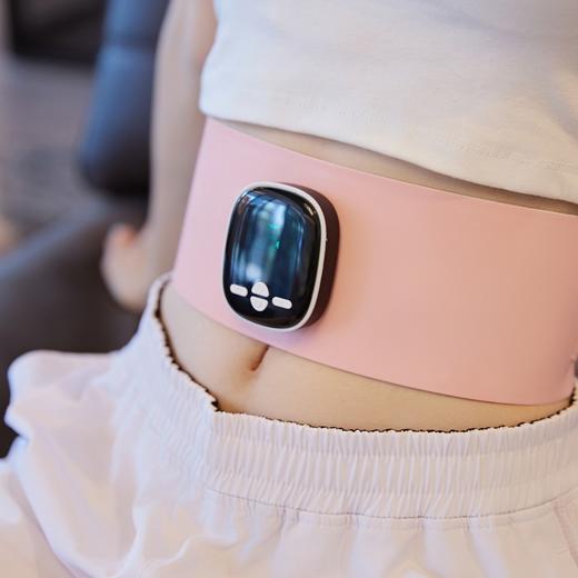 【可按摩可热敷！EMS腹部按摩器】6种模式腹部按摩器，自动EMS揉腹仪，便柔加热腰部按摩仪 商品图1