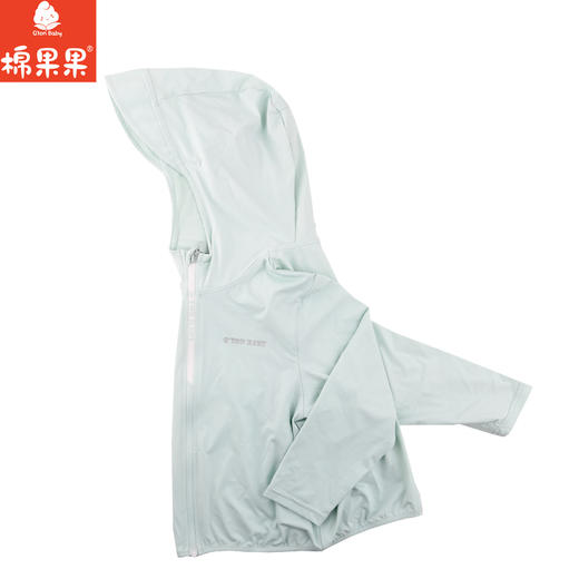 棉果果夏季新品浅绿男童女童防晒冰感针织外套M212100424305 商品图2