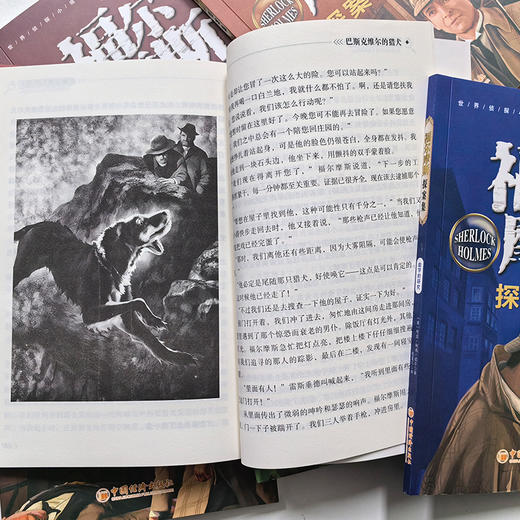 福尔摩斯探案全集10册 正版全套 大侦探福尔摩斯探案集小学生版 神探福尔摩斯青少年版 儿童侦探推理故事书籍 破案悬疑推理小说 商品图3