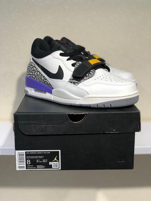 夏日特惠💰420 Air Jordan Legacy 312 头层皮打造市面高工艺有着交错结合的设计 商品图4