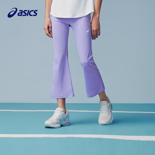 ASICS/亚瑟士童装2024年夏季新款女童打底裤阔腿大弹力运动裤 商品图0