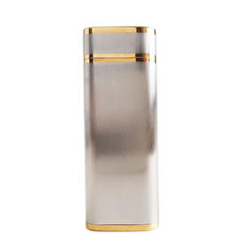 【85新】CARTIER 卡地亚 18K拼色金拉丝竖纹简约打火机 080221LV01