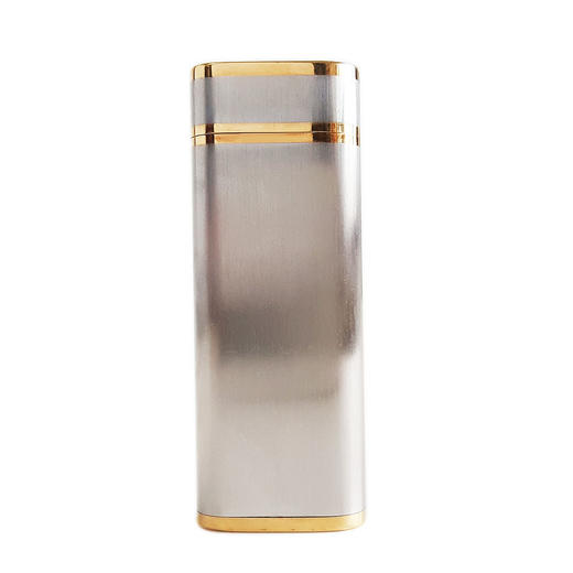 【85新】CARTIER 卡地亚 18K拼色金拉丝竖纹简约打火机 080221LV01 商品图0