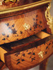 独角鹿西洋古董1900年代法国出品路易十五风格铜鎏金装饰细木镶嵌对桌 商品缩略图1