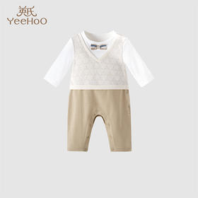 英氏-童衣类（春）H4英针长蛤 浅雅杏