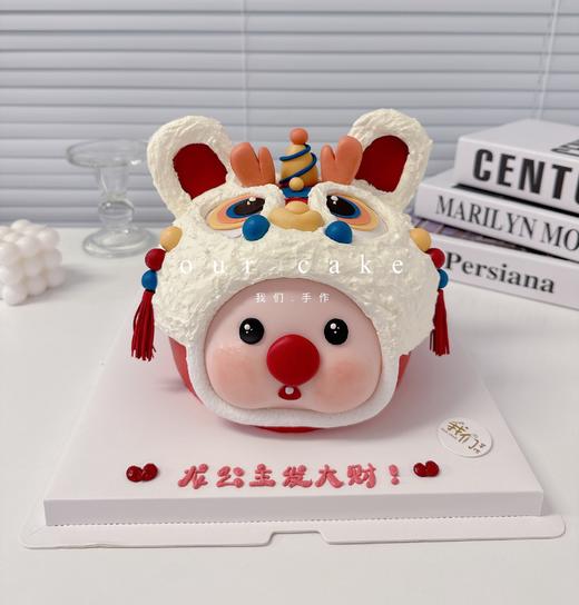 龙年Loopy海狸卡通蛋糕-低糖处理无添加 商品图0