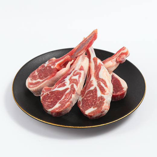 夏季牧场 内蒙古有机羔羊原切法式羊排2斤【250g×4袋】一共约12-16支顺丰包邮 商品图2