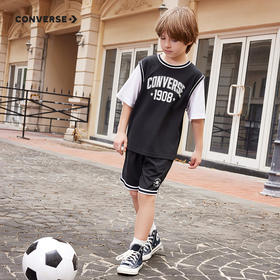 CONVERSE 夏 大童小童 儿童童装套装 CNVB-TP-G141