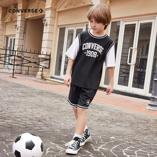 CONVERSE 夏 大童小童 儿童童装套装 CNVB-TP-G141 商品图0