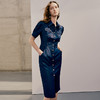 EITIE爱特爱夏季新款气质显瘦休闲连衣裙7407131 商品缩略图3