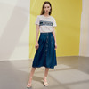 EITIE爱特爱夏季新款高腰裙子时尚通勤显瘦a字半身裙7406105 商品缩略图3