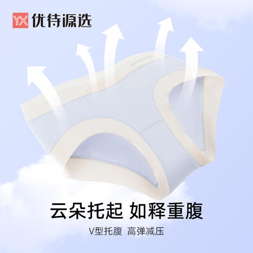 【39元3条，下单拍3】优待源选孕妇内裤女士低腰孕期托腹三角内裤YXNW003 商品图3