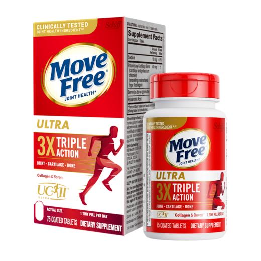 Move Free氨糖搭档 白瓶75粒 商品图0