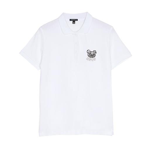 时尚休闲韩版修身翻领Polo衫短袖T恤女2024夏季新款通勤职业装 商品图4