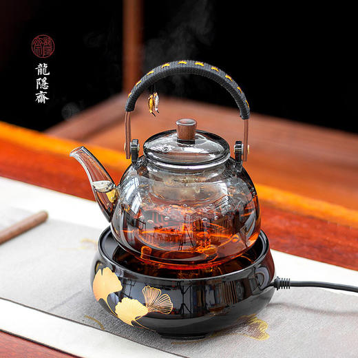【厂家直发】龙隐斋 有杏电陶炉家用功夫茶具烧水煮茶炉小型静音电茶炉泡茶专用茶炉 商品图6