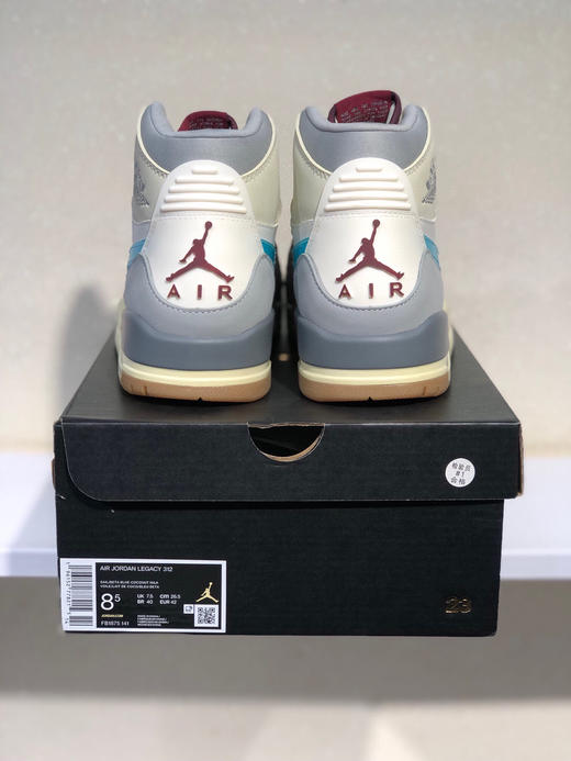 夏日特惠💰420 Air Jordan Legacy 312 头层皮打造市面高工艺有着交错结合的设计 商品图6