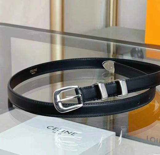 纯原可进出柜品质 C家经典钢口手磨双面胎牛腰带 商品图0