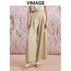 VIMAGE纬漫纪夏季新款高腰阔腿休闲百搭显瘦长裤V2105713 商品缩略图5