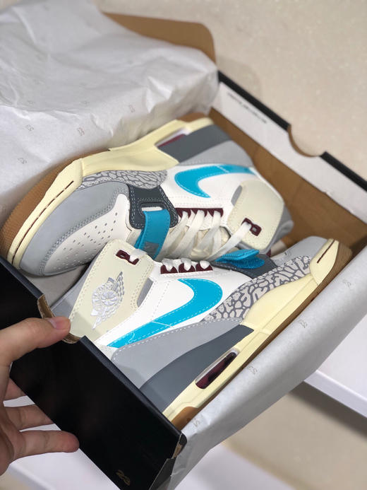 夏日特惠💰420 Air Jordan Legacy 312 头层皮打造市面高工艺有着交错结合的设计 商品图7