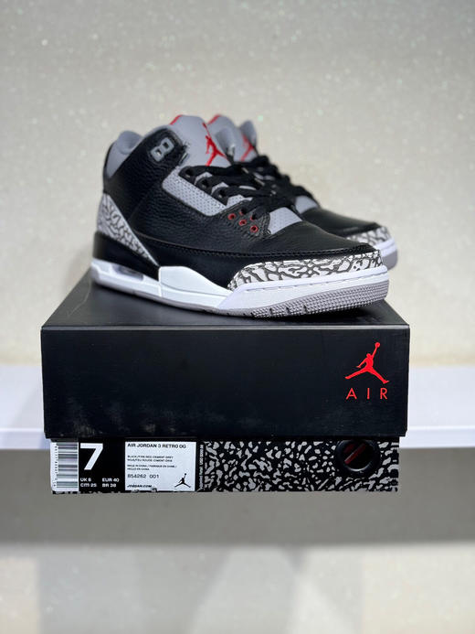 夏日特惠💰530 纯原版本 # Air Jordan 乔丹3代 aj3 乔丹篮球鞋系列 商品图4