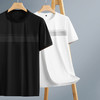 【冰丝高弹】【新款DPF】大依优型大码短袖T恤加肥加大男装大号大码上衣男士休闲半袖夏季 商品缩略图1