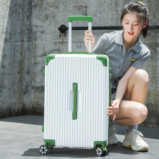 ALBB-高颜值时尚行李箱女子母箱万向轮24寸学生耐用密码拉杆箱 商品图12