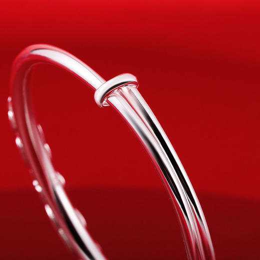 锦悦花容银手镯 商品图4