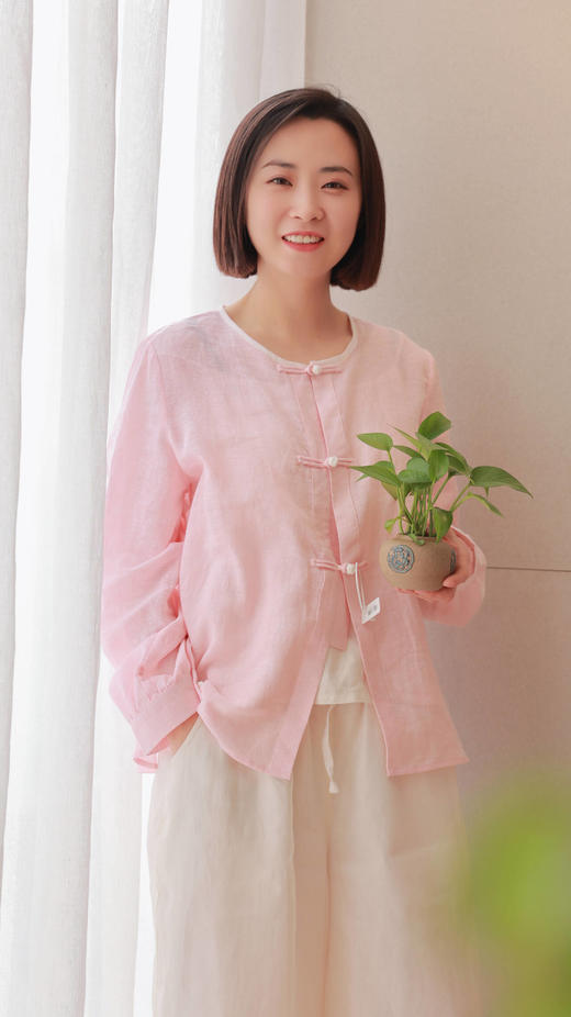 【线上专属】【和光同尘】开衫（24710315-海天霞） 商品图3