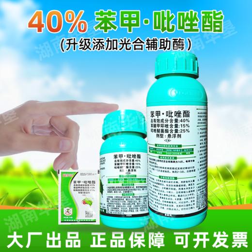 40%苯甲吡唑酯苯醚甲环唑吡唑醚菌酯葡萄白粉病农药杀菌剂杀病菌 商品图1